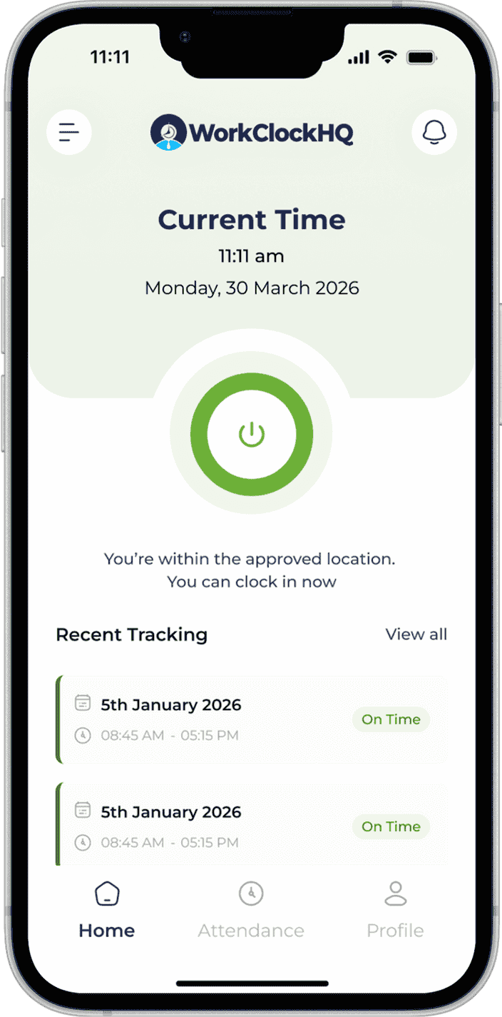 Mobile App Interface